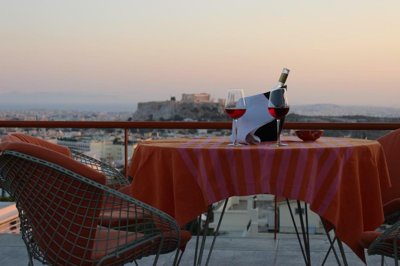 Acropolis View Penthouse Apartment Athena Bagian luar foto
