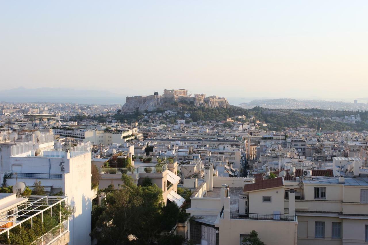 Acropolis View Penthouse Apartment Athena Bagian luar foto
