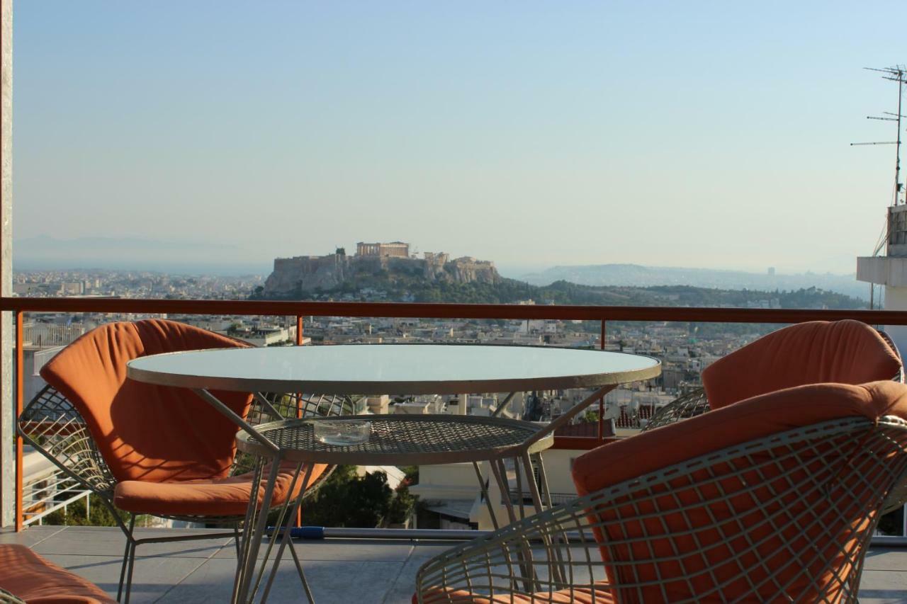 Acropolis View Penthouse Apartment Athena Bagian luar foto