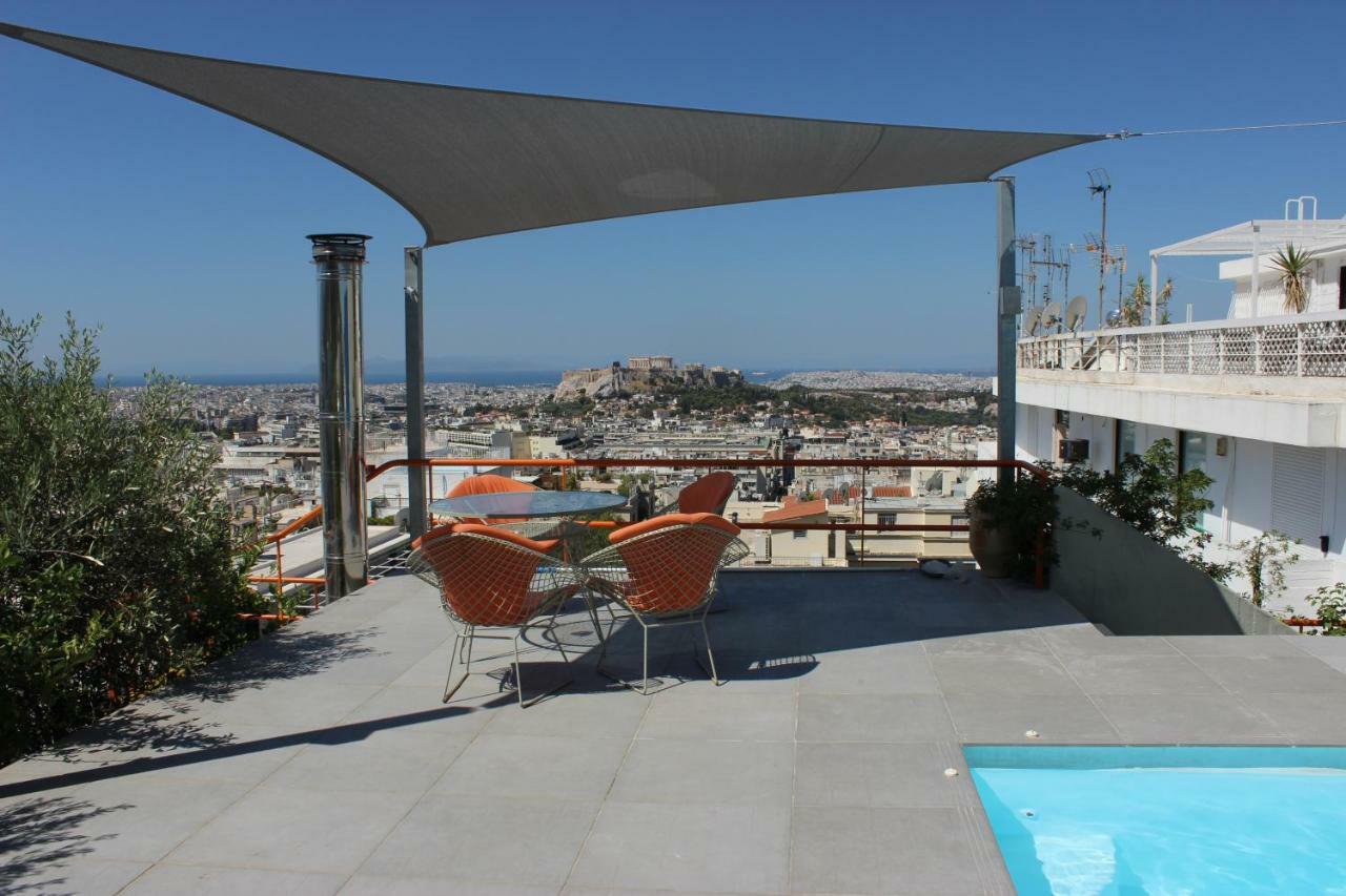 Acropolis View Penthouse Apartment Athena Bagian luar foto